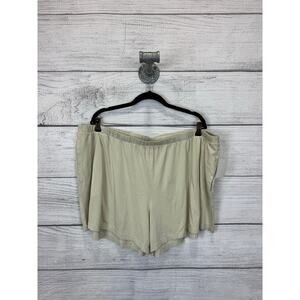 Open Edit Plus Size Soft Pull On Lounge Shorts Size 3X